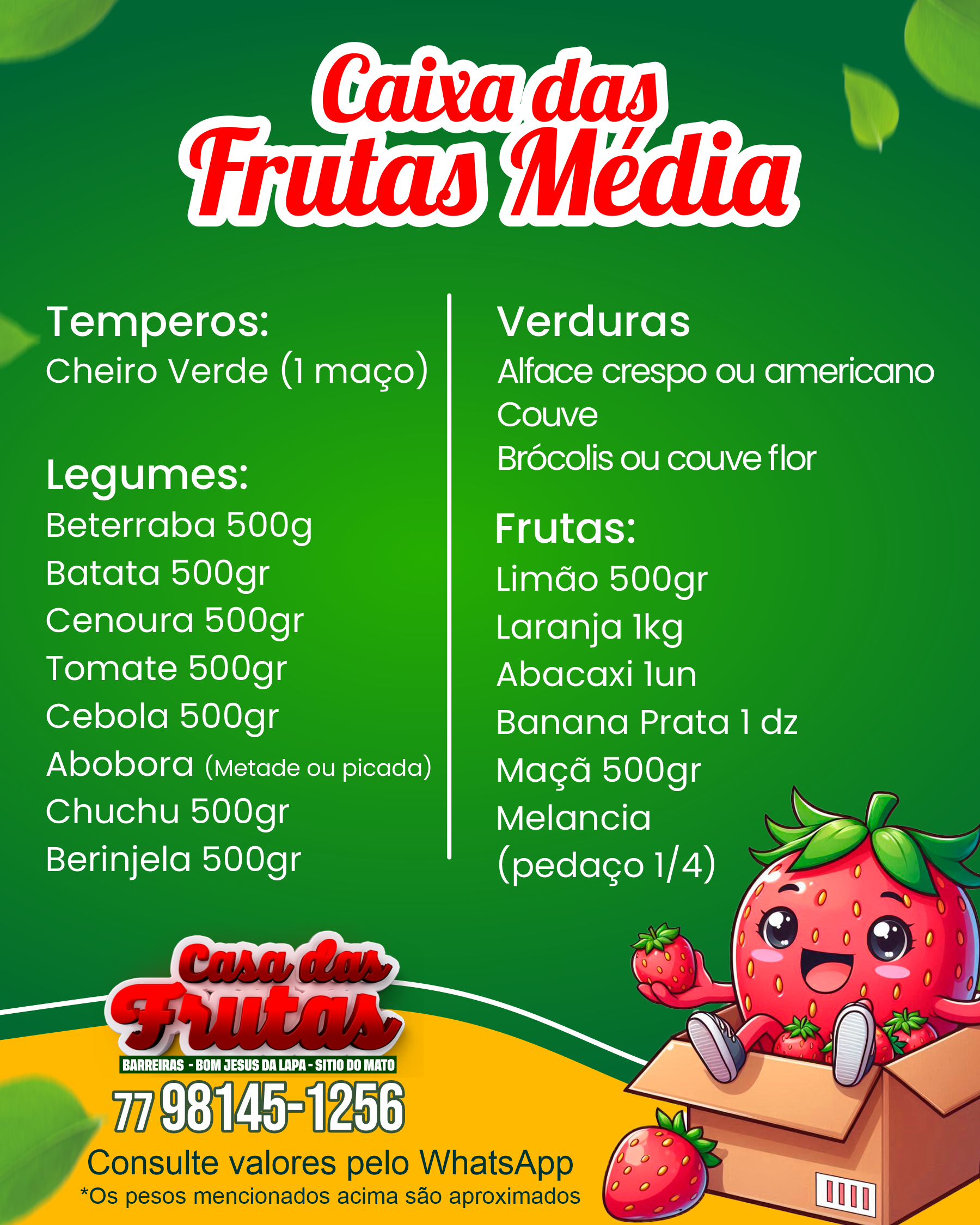 CAIXA MÉDIA