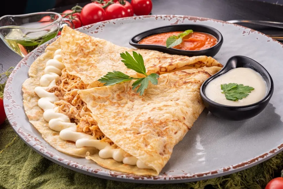 Crepioca Frango e Queijo