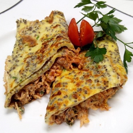 Crepioca Só Carne