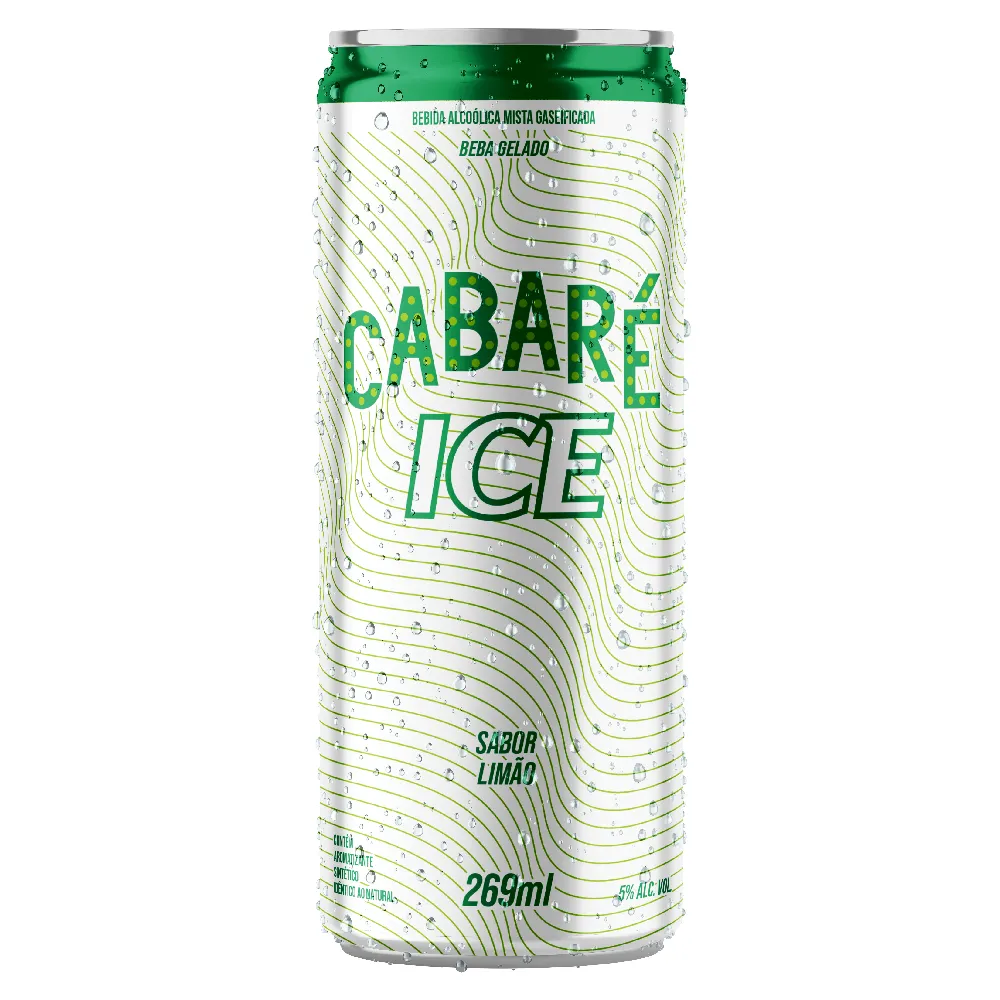 Ice Limão Cabaré Lata 269ml