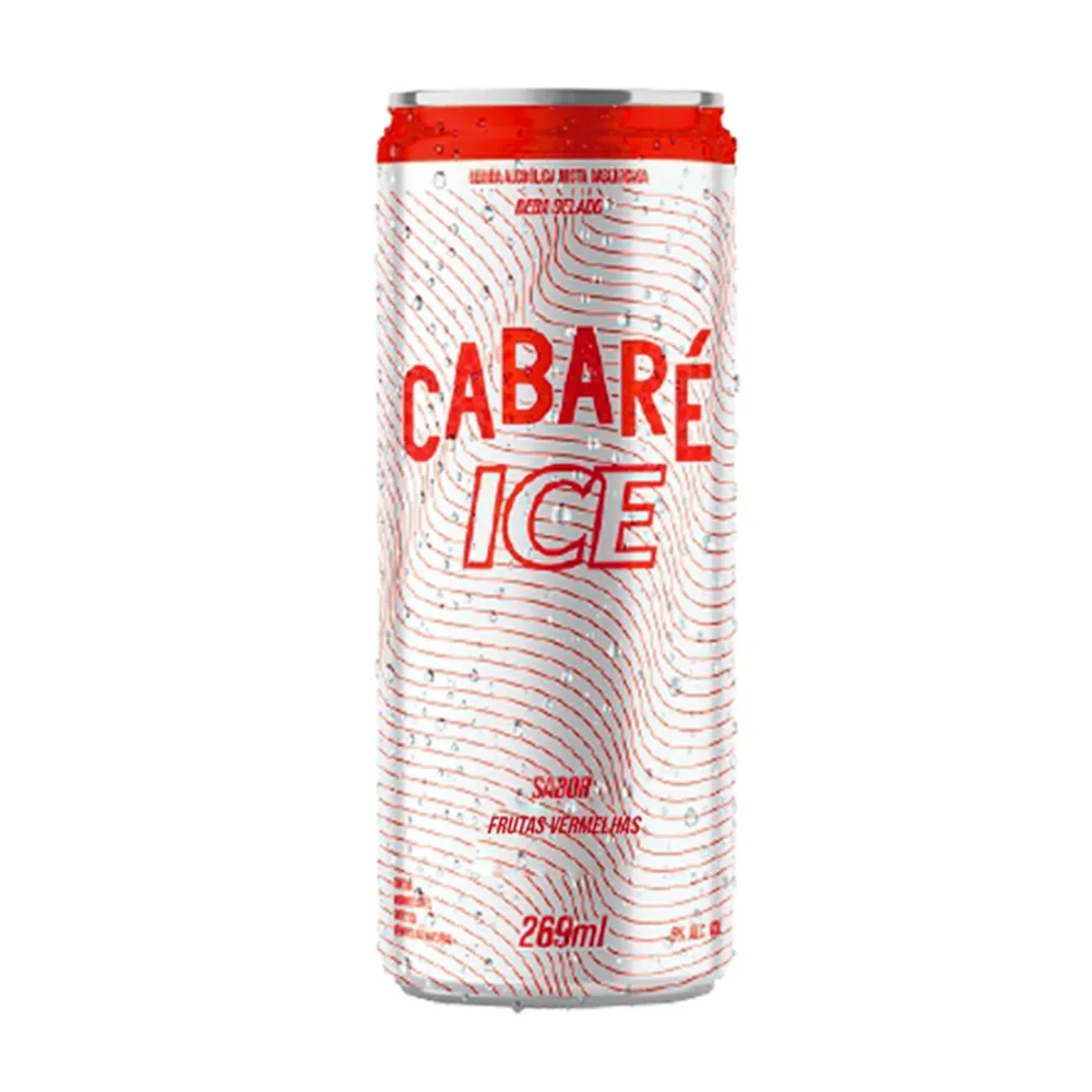 Frutas Vermelhas Ice Cabaré Lata 269ml