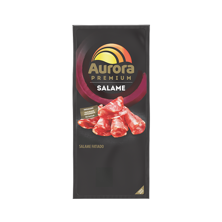Salame Fatiado Aurora Premium 100g