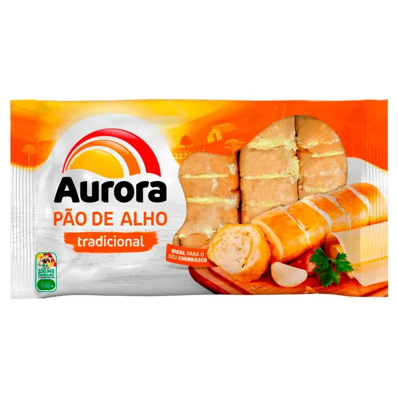 Pão de Alho Aurora 340g
