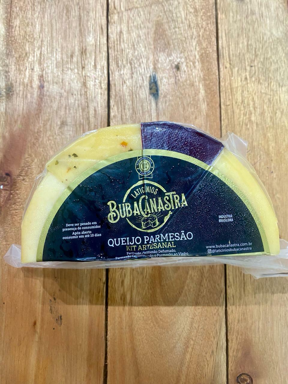 Kit Parmesão Artesanal BubaCanastra