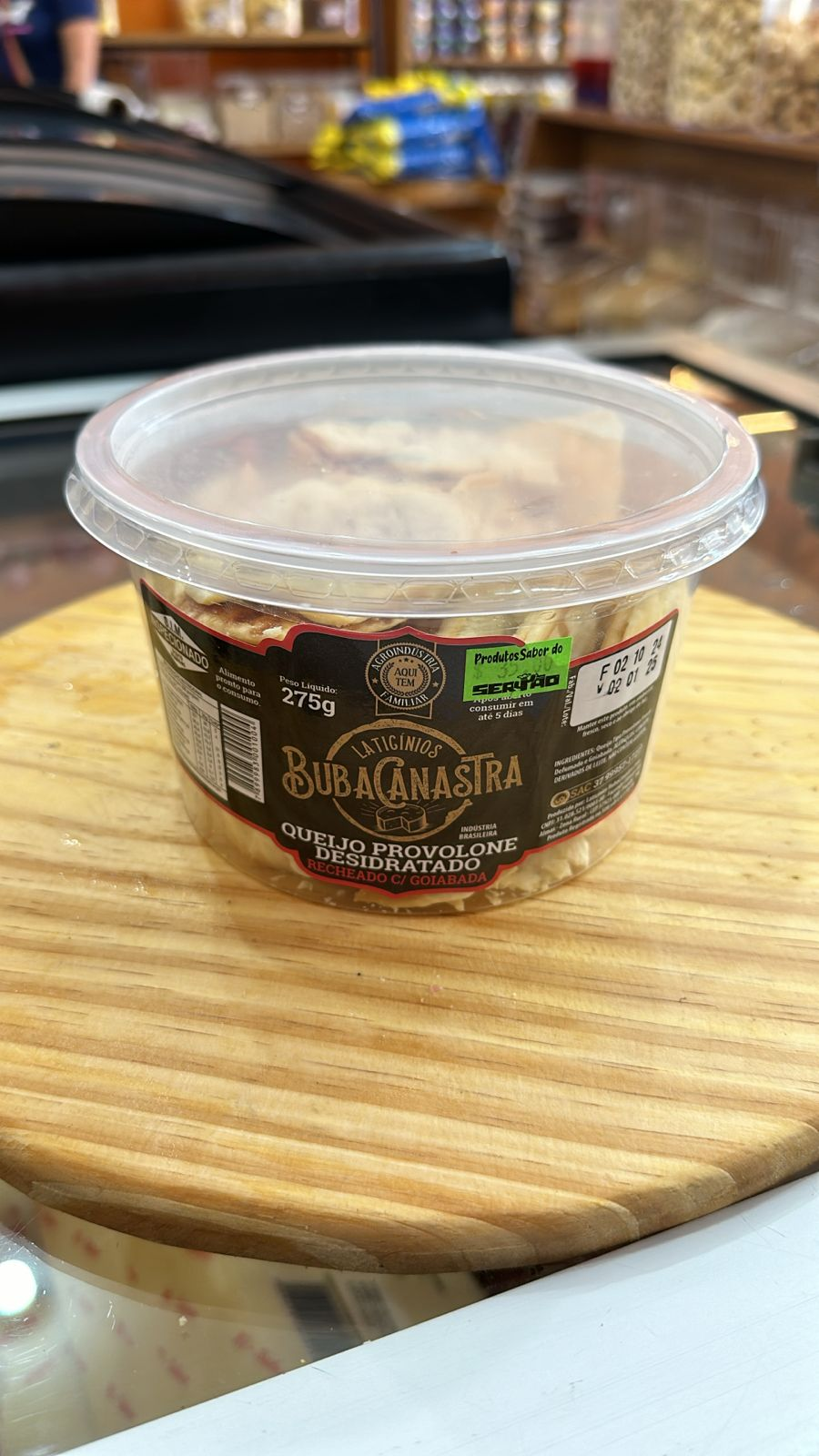 Provolone Desidratado com Goiabada