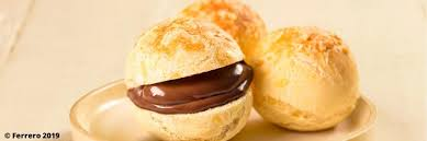 Pão de Queijo com Nutella