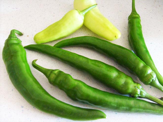 Pimenta dedo de moça verde