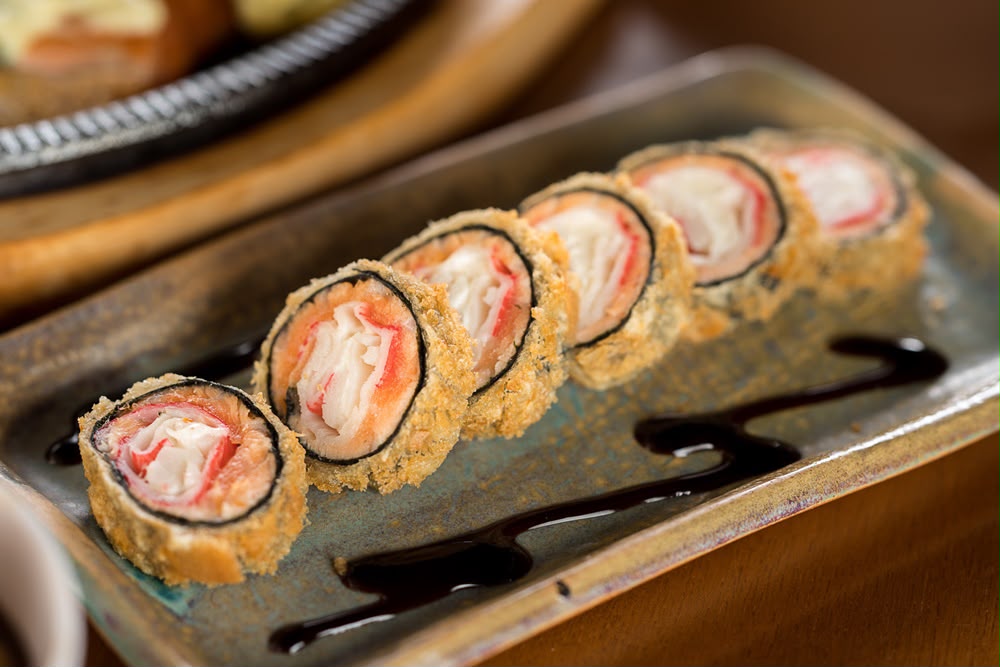 Hot Roll Kani - 10 Unidades