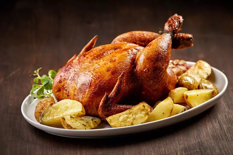 Meio - Frango Assado